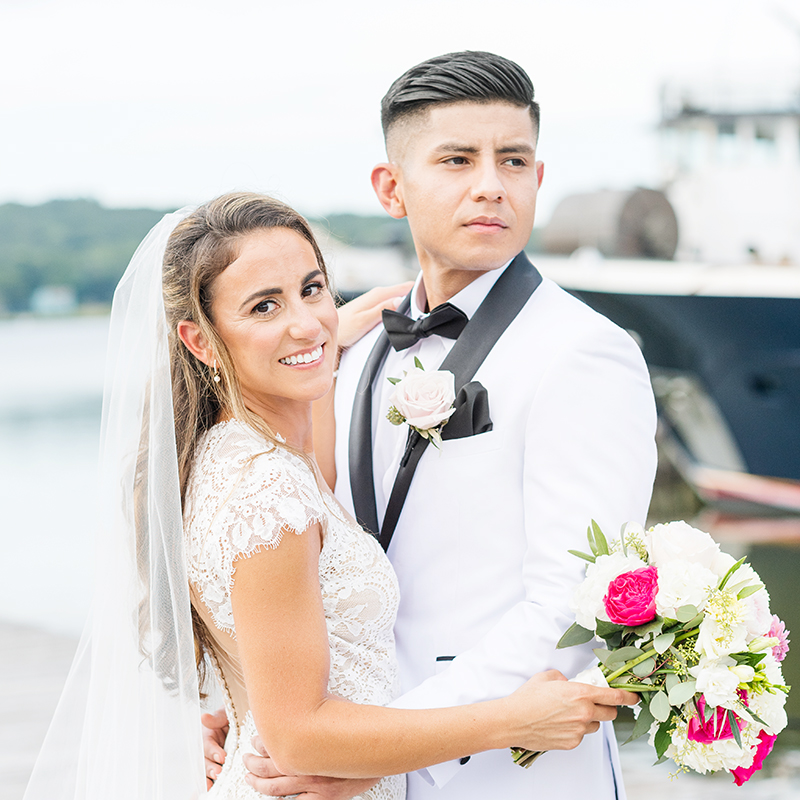 Wedding at Latitude 41:
Alexis and Sam are Married!
